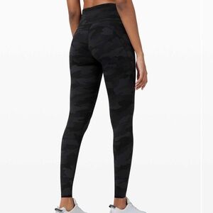 Lululemon Fast & Free High Rise Tight 28” Non Reflective Brushed Nulux